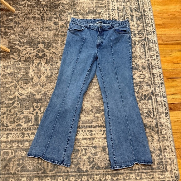Ophelia roe Stylish Blue Flare Women's Jeans size 18 - Picture 1 of 6